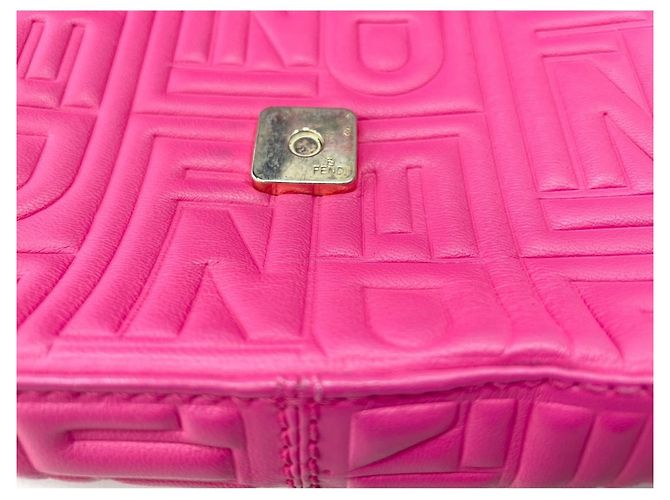 Borsa a tracolla Fendi Mamma Bucket Rosa - vista 16