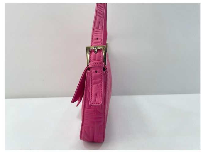 Borsa a tracolla Fendi Mamma Bucket Rosa - vista 5