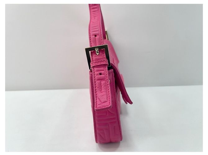 Borsa a tracolla Fendi Mamma Bucket Rosa - vista 6
