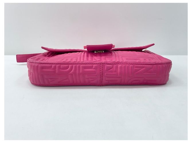 Borsa a tracolla Fendi Mamma Bucket Rosa - vista 7
