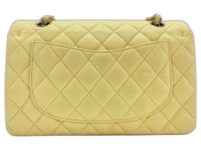 Borsa a spalla Chanel Matelassé Gialla Giallo - vista 2