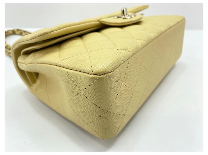 Borsa a spalla Chanel Matelassé Gialla Giallo - vista 6