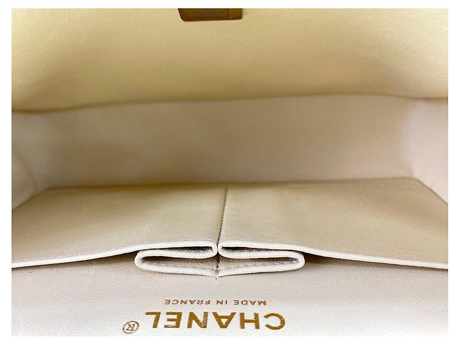 Borsa a spalla Chanel Matelassé Gialla Giallo - vista 9