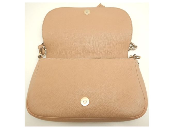 Borsa a tracolla Gucci Soho Interlocking Beige - vista 14