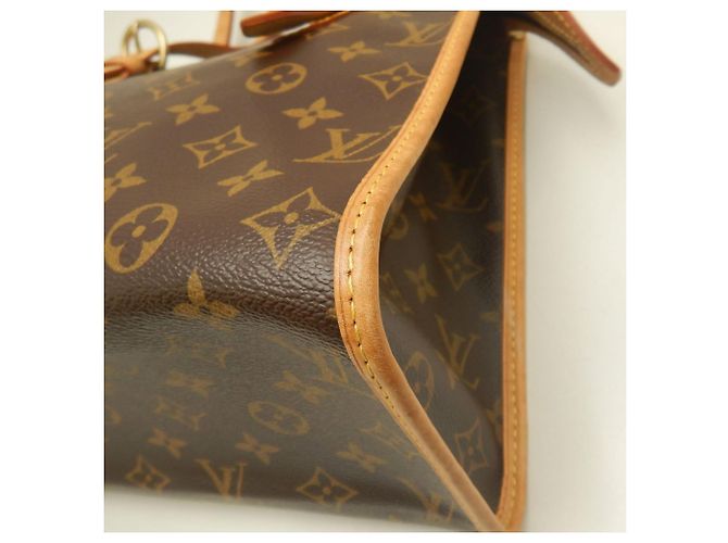 Borsa Tote Louis Vuitton Monogram Popincourt Marrone Monogramma - vista 14