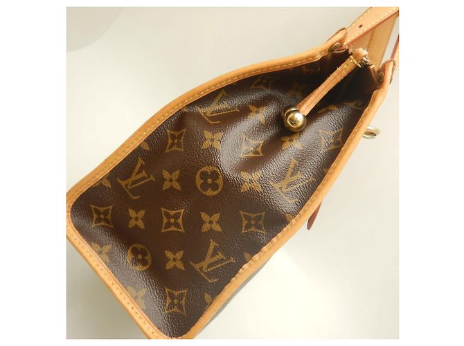 Borsa Tote Louis Vuitton Monogram Popincourt Marrone Monogramma - vista 9
