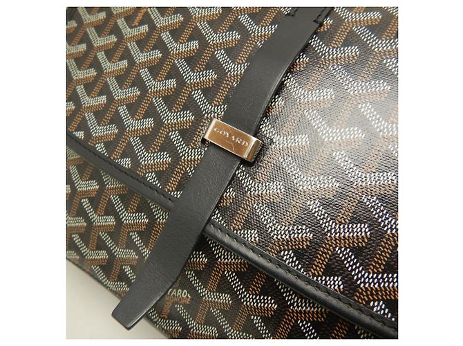 Borsa a tracolla Goyard Belvedere MM Nero - vista 10