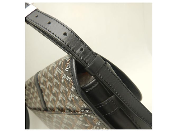 Borsa a tracolla Goyard Belvedere MM Nero - vista 11