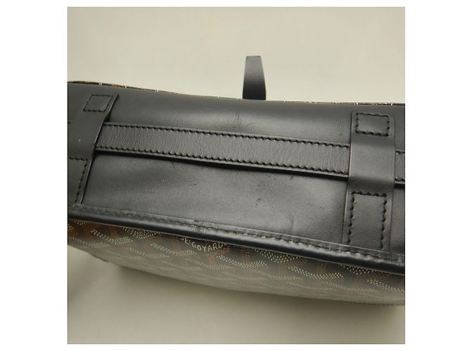 Borsa a tracolla Goyard Belvedere MM Nero - vista 13