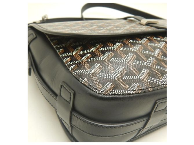 Borsa a tracolla Goyard Belvedere MM Nero - vista 14
