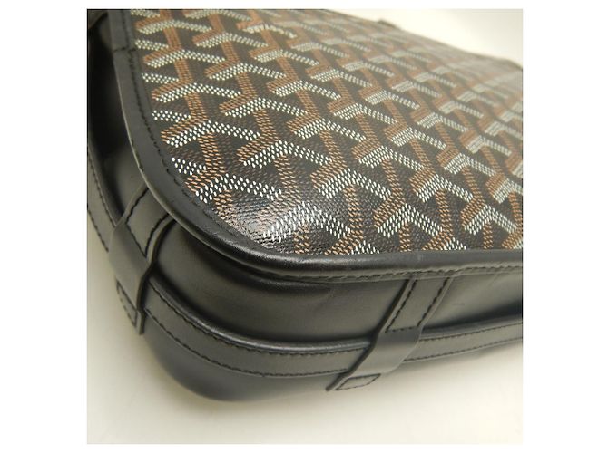 Borsa a tracolla Goyard Belvedere MM Nero - vista 16
