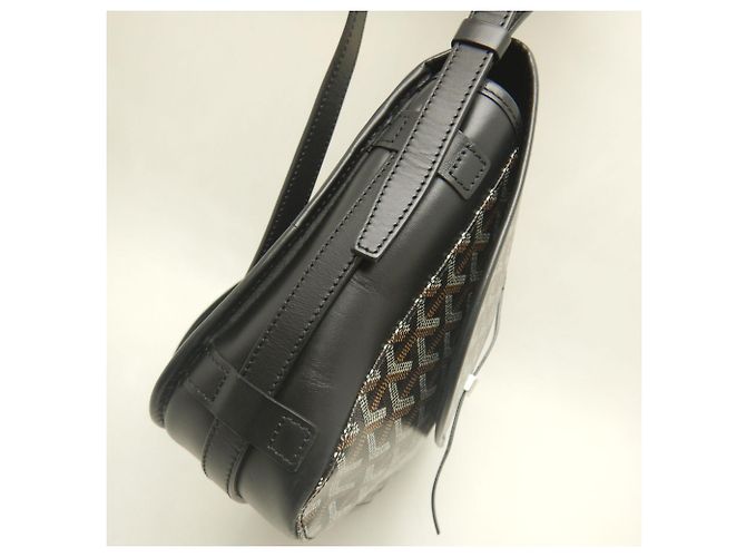Borsa a tracolla Goyard Belvedere MM Nero - vista 5