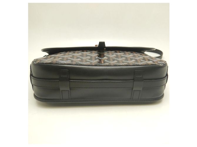 Borsa a tracolla Goyard Belvedere MM Nero - vista 7