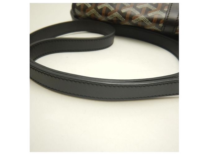 Borsa a tracolla Goyard Belvedere MM Nero - vista 9