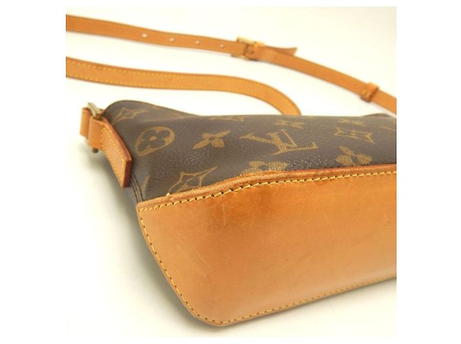 Borsa a tracolla Louis Vuitton Monogram Trotteur Marrone Monogramma - vista 11