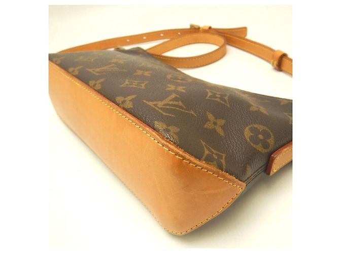 Borsa a tracolla Louis Vuitton Monogram Trotteur Marrone Monogramma - vista 12