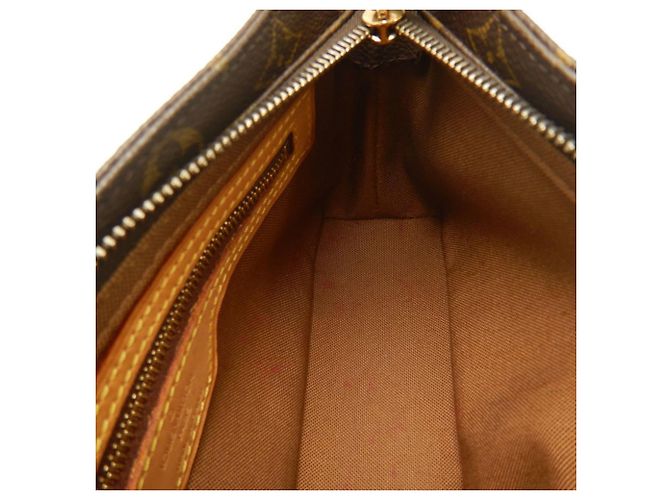 Borsa a tracolla Louis Vuitton Monogram Trotteur Marrone Monogramma - vista 15