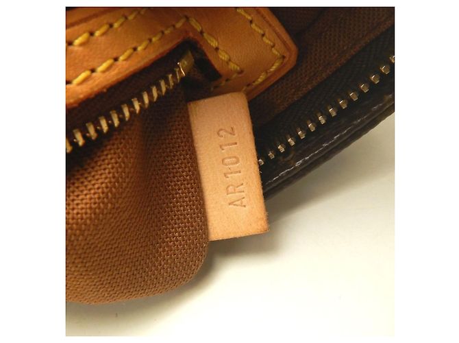 Borsa a tracolla Louis Vuitton Monogram Trotteur Marrone Monogramma - vista 16