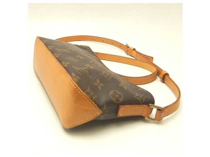 Borsa a tracolla Louis Vuitton Monogram Trotteur Marrone Monogramma - vista 5
