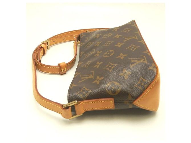 Borsa a tracolla Louis Vuitton Monogram Trotteur Marrone Monogramma - vista 6