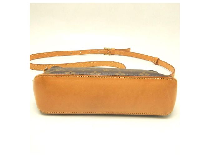 Borsa a tracolla Louis Vuitton Monogram Trotteur Marrone Monogramma - vista 7
