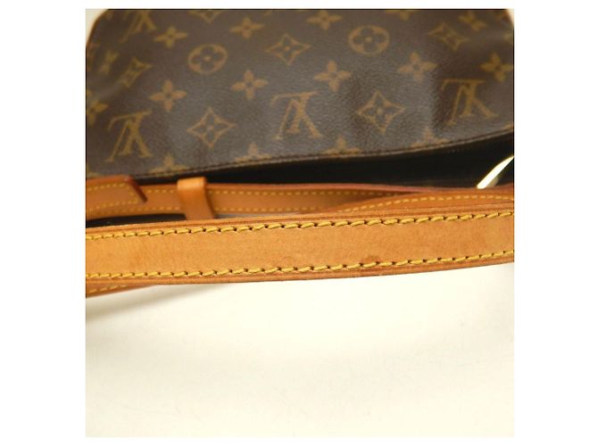 Borsa a tracolla Louis Vuitton Monogram Trotteur Marrone Monogramma - vista 8