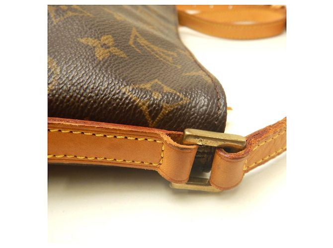 Borsa a tracolla Louis Vuitton Monogram Trotteur Marrone Monogramma - vista 9