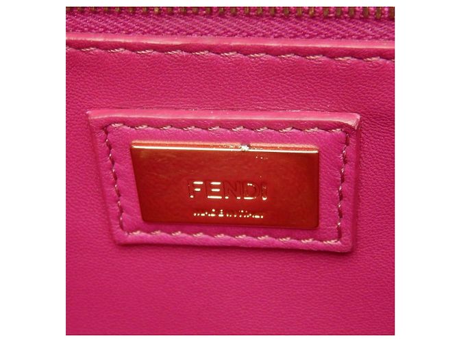 Borsa a mano FENDI Peekaboo Mini Rosa - vista 17