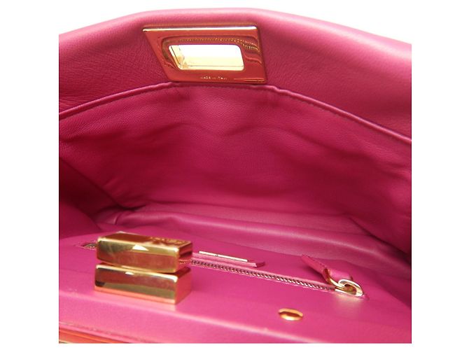 Borsa a mano FENDI Peekaboo Mini Rosa - vista 18