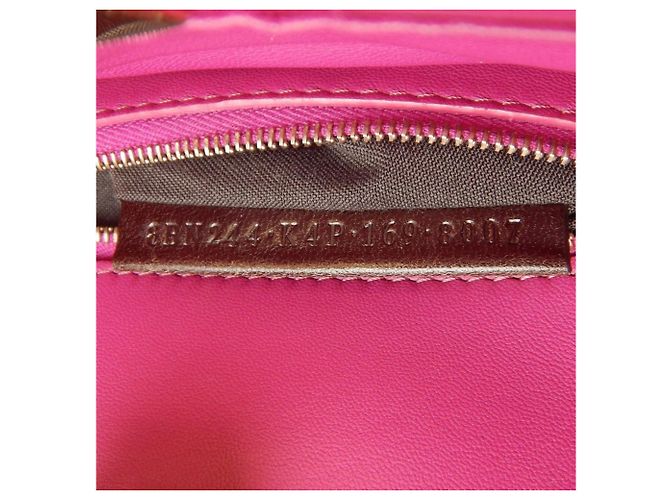 Borsa a mano FENDI Peekaboo Mini Rosa - vista 22