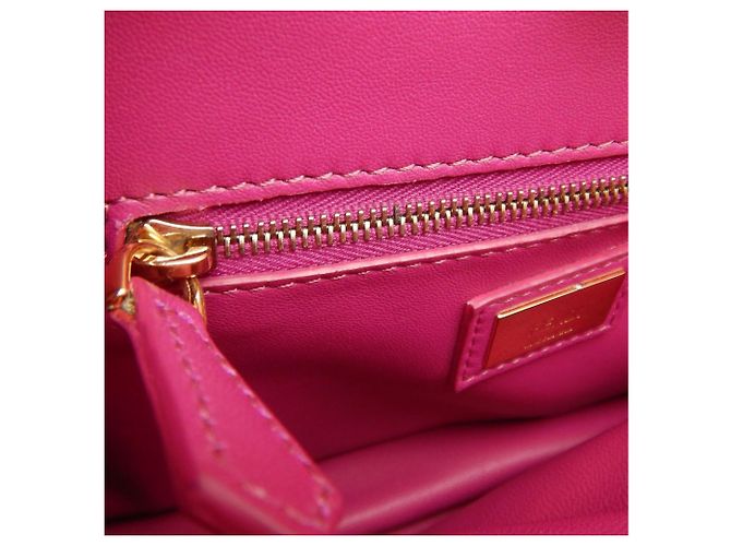 Borsa a mano FENDI Peekaboo Mini Rosa - vista 23