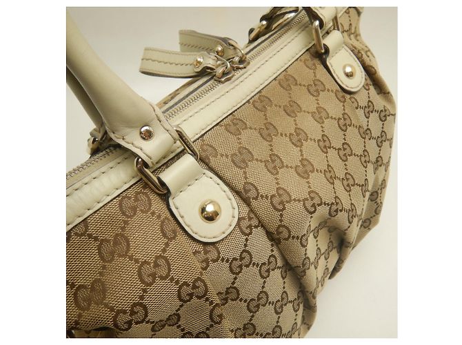 Borsa Gucci Sukey in Beige - vista 11