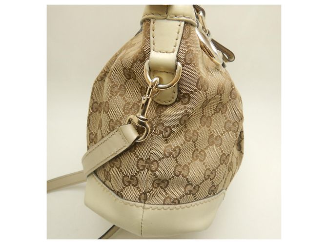 Borsa Gucci Sukey in Beige - vista 12