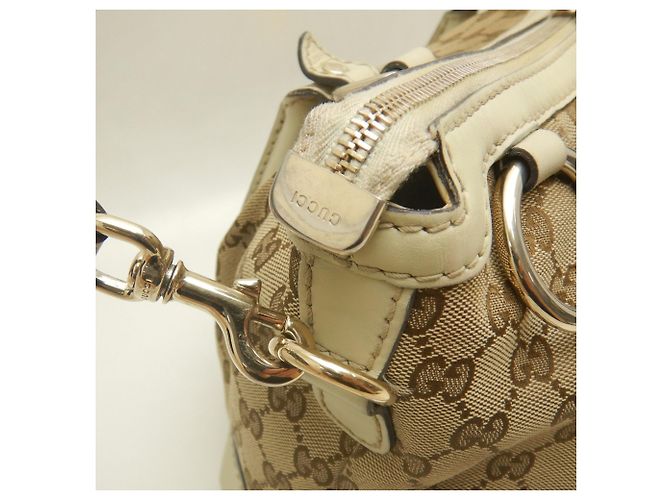 Borsa Gucci Sukey in Beige - vista 13