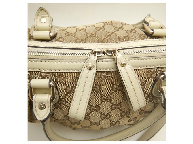 Borsa Gucci Sukey in Beige - vista 14