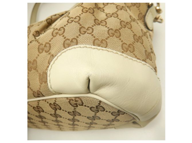 Borsa Gucci Sukey in Beige - vista 17