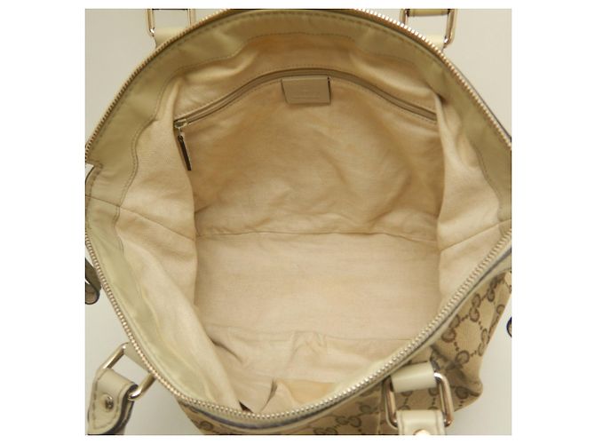 Borsa Gucci Sukey in Beige - vista 5