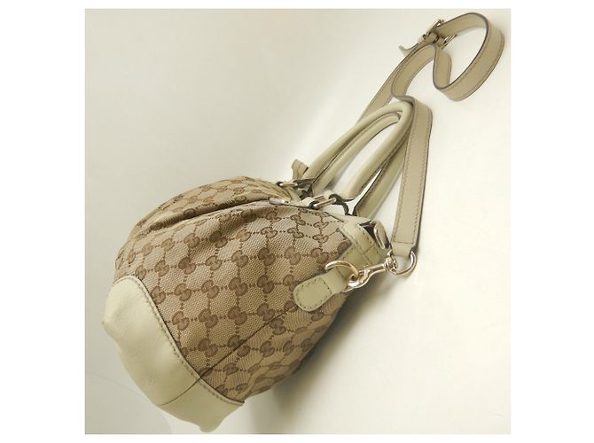Borsa Gucci Sukey in Beige - vista 6