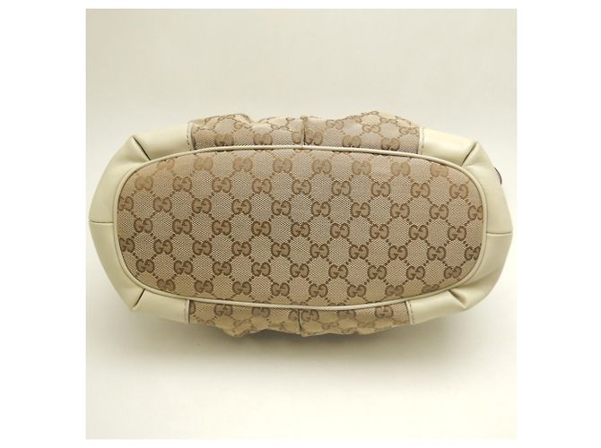 Borsa Gucci Sukey in Beige - vista 7