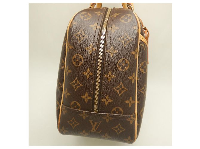 Borsa Louis Vuitton Monogram Deauville Marrone Monogramma - vista 13