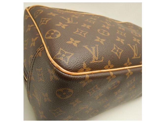 Borsa Louis Vuitton Monogram Deauville Marrone Monogramma - vista 14