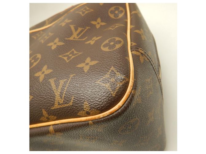 Borsa Louis Vuitton Monogram Deauville Marrone Monogramma - vista 15