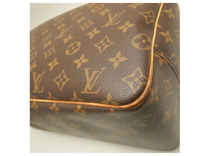 Borsa Louis Vuitton Monogram Deauville Marrone Monogramma - vista 17