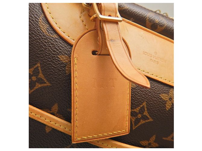 Borsa Louis Vuitton Monogram Deauville Marrone Monogramma - vista 22