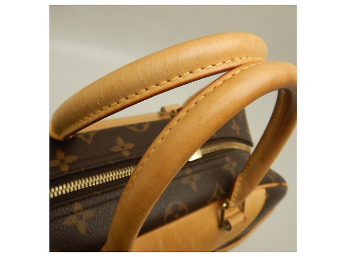 Borsa Louis Vuitton Monogram Deauville Marrone Monogramma - vista 8