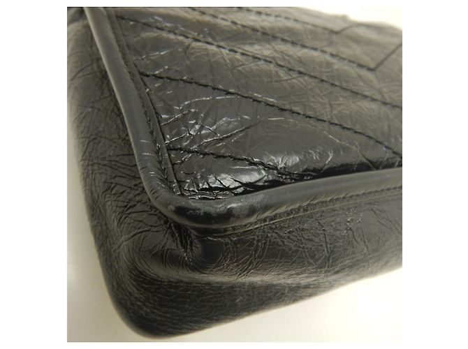 Borsa a tracolla Yves Saint Laurent Niki Baby Nero - vista 13