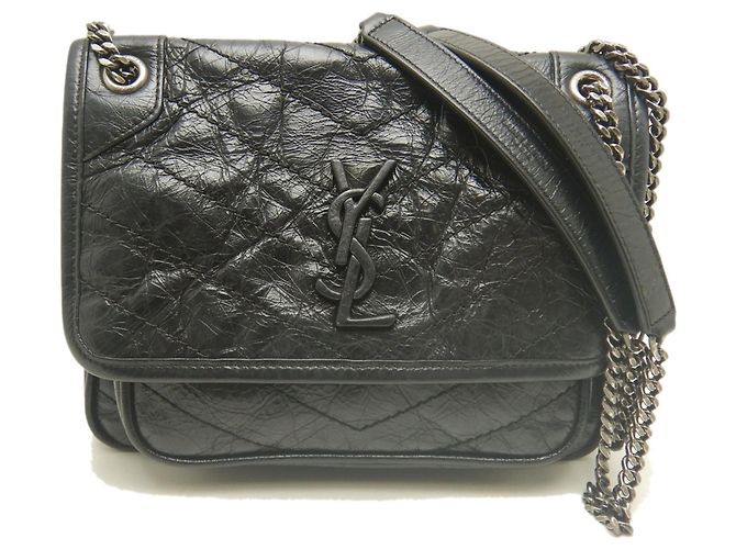 Borsa a tracolla Yves Saint Laurent Niki Baby Nero - vista 2