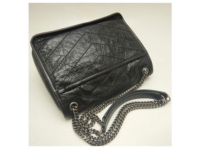Borsa a tracolla Yves Saint Laurent Niki Baby Nero - vista 3