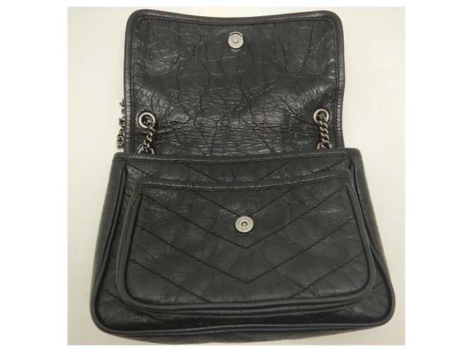 Borsa a tracolla Yves Saint Laurent Niki Baby Nero - vista 4