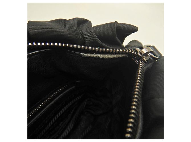 Borsa Prada Gathered BN1407 in Nero - vista 18